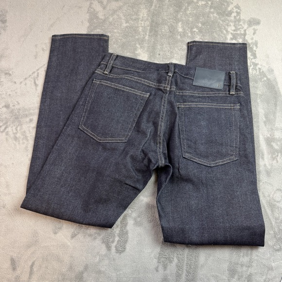 Bonobos Jeans Mens 28x30 Dark Tailored Selvedge Raw Denim Capsule USA Made NEW - Picture 5 of 16